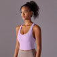 Nylon Sexy Women's Sports Bra Top Women Tight Elastic Gym Sport Yoga Bras