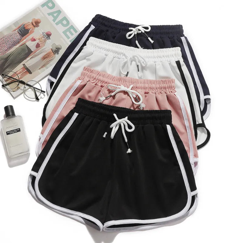 Bottoms Shorts Women Candy Color Breathable Plus Size Shorts