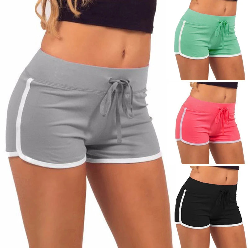 Summer Fast Drying Sports Pants for Women Cotton Shorts