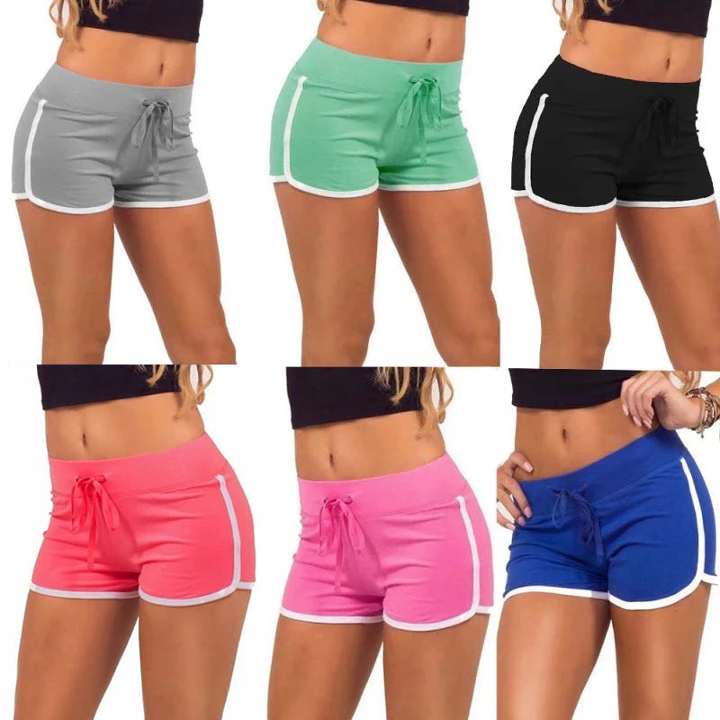 Summer Fast Drying Sports Pants for Women Cotton Shorts