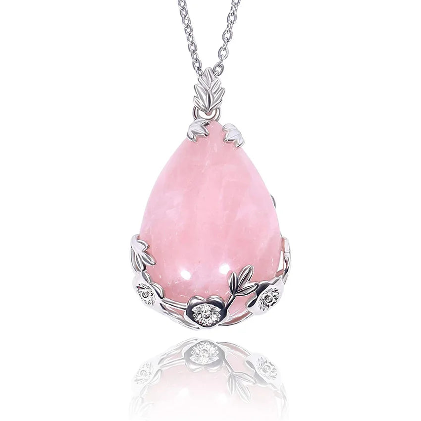 rose quartz pendant