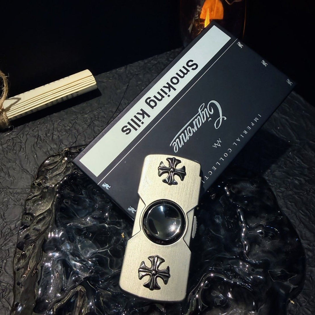 Chrome Hearts Style Fidget Spinner Lighter