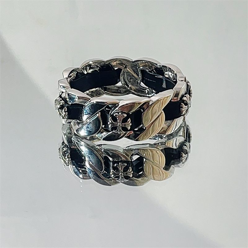 Chrome Hearts domineering braided bracelet