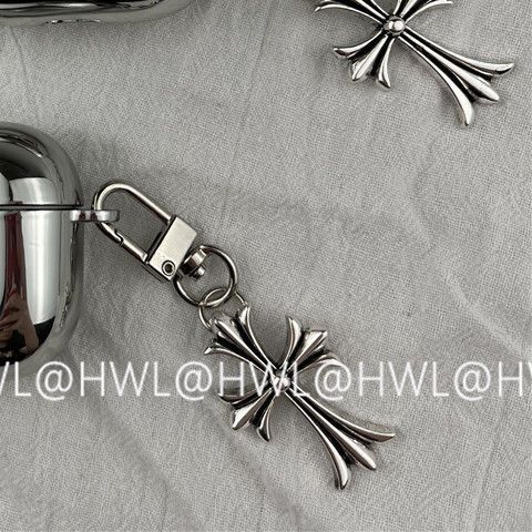 Chrome Hearts Pattern Apple Earphone Protective Case