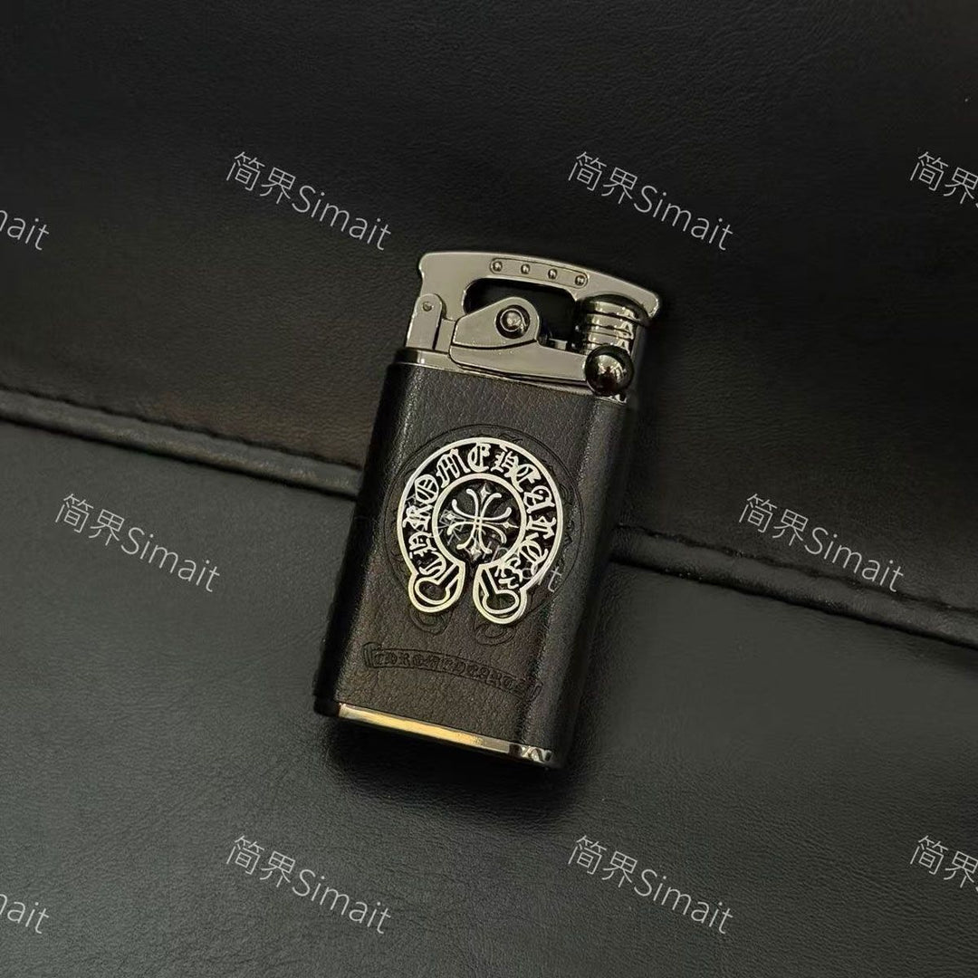 Chrome Hearts Black Jet-Flame Lighter