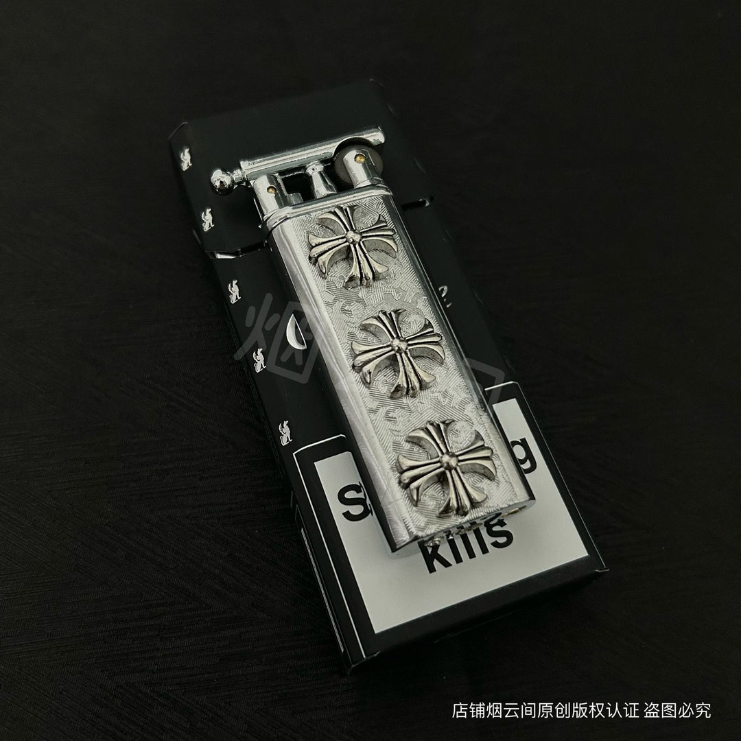 Chrome Hearts 3 Cross Lighter