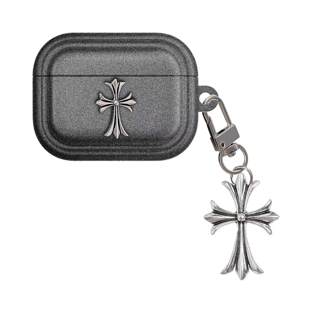 Chrome Hearts Cross Case for Apple Bluetooth Earphones