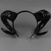 Halloween retro devil horn headdress