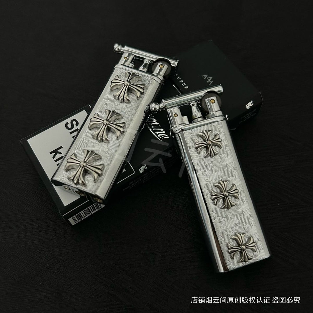Chrome Hearts 3 Cross Lighter