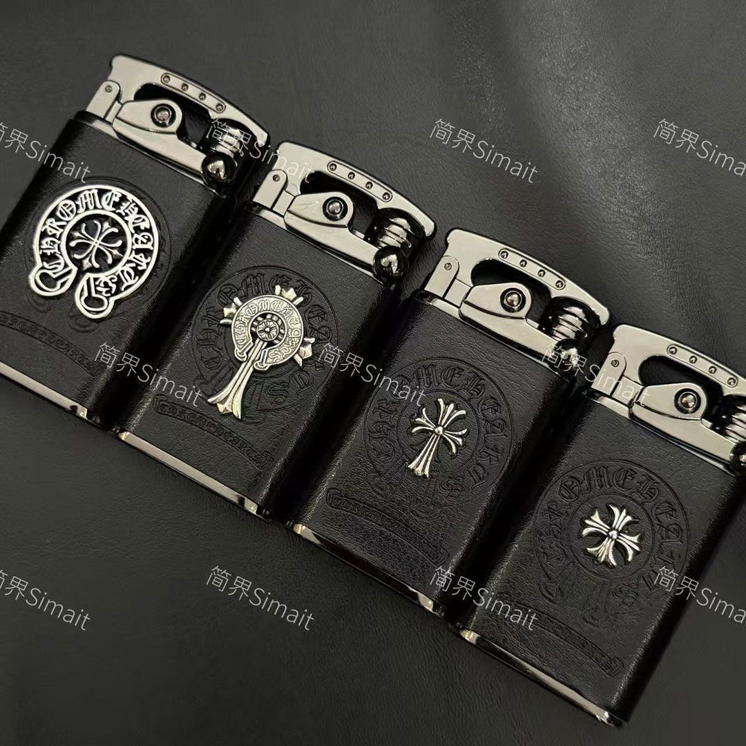Chrome Hearts Black Jet-Flame Lighter