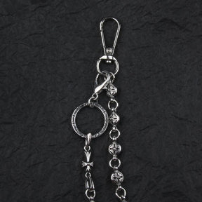 Chrome Hearts dagger double-layer bag chain