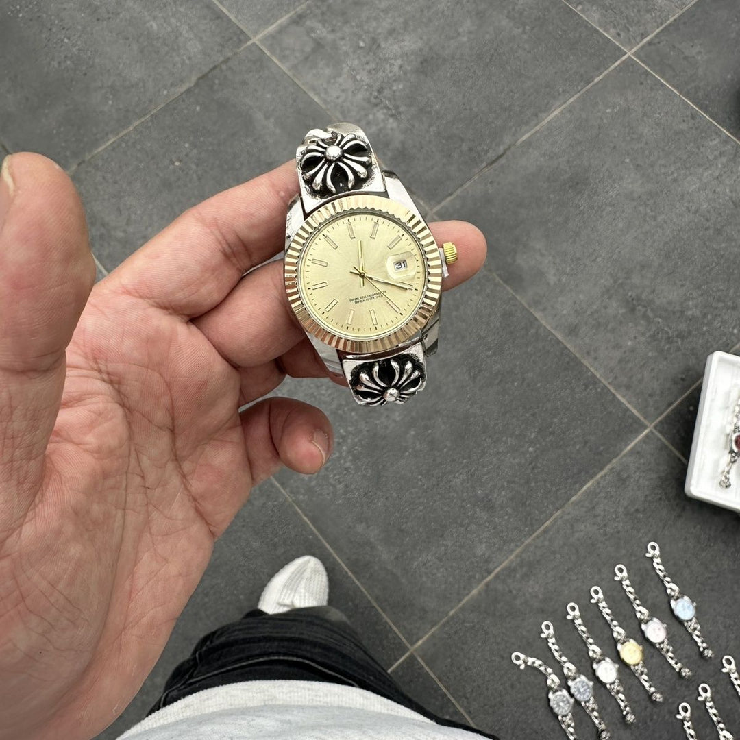 Chrome Hearts Vintage Cross Flower Watch