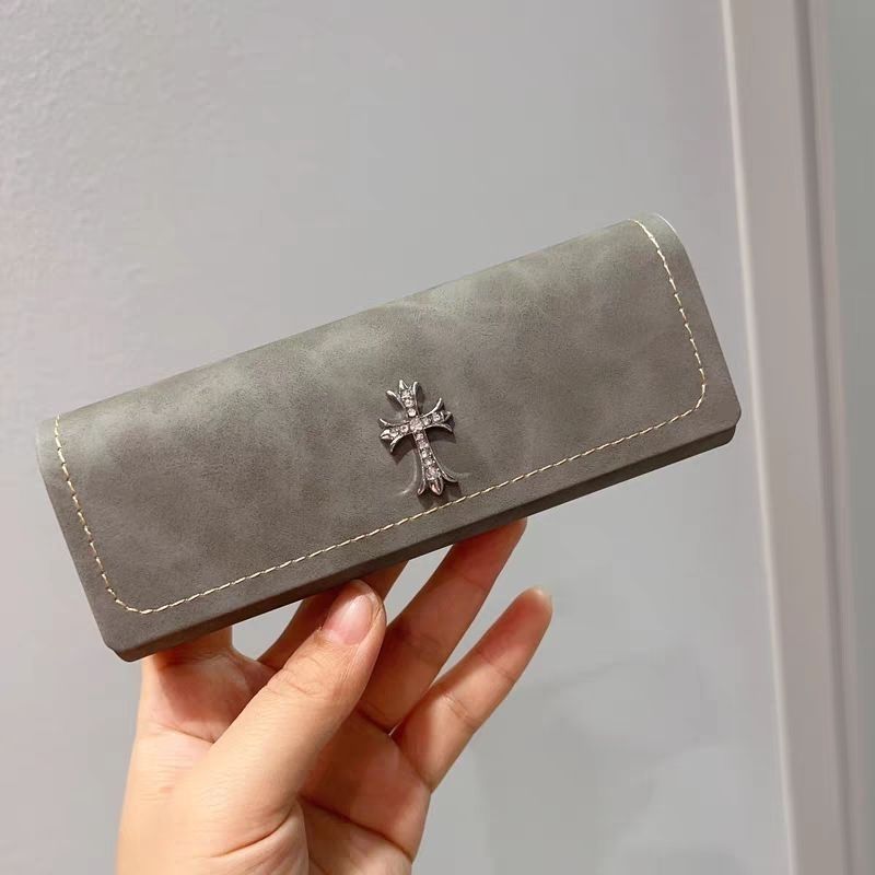 Chrome Hearts Cross Portable Retro Sunglasses Case