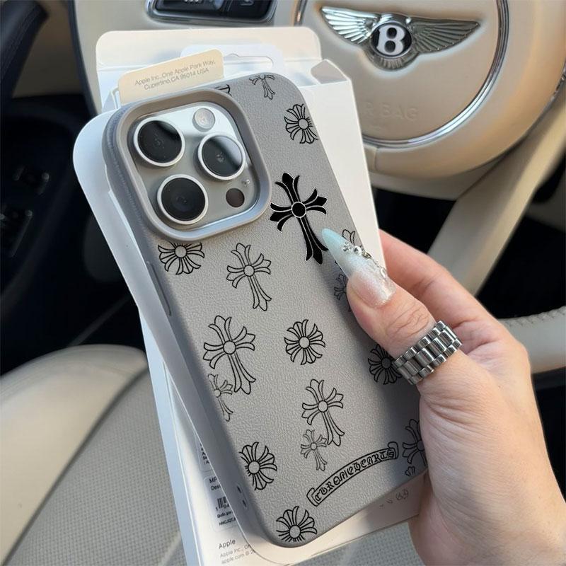 Chrome Hearts Cross Icon iPhone Case