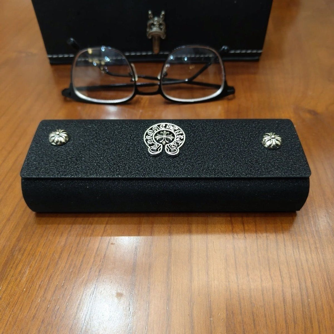 Chrome Hearts Handcrafted Glasses Case for Daily Storage