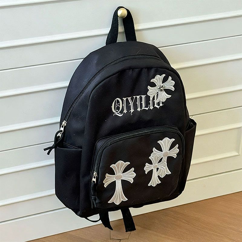 Chrome Hearts Backpack with Letter Embroidery