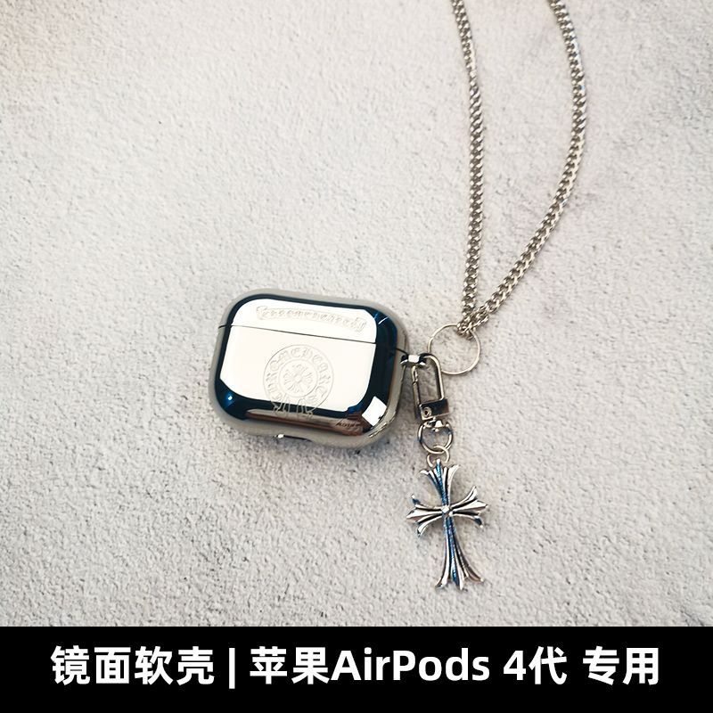 Chrome Hearts-Style Wireless Bluetooth Earphone Case