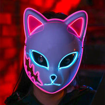 Halloween Demon Slayer Led luminous mask