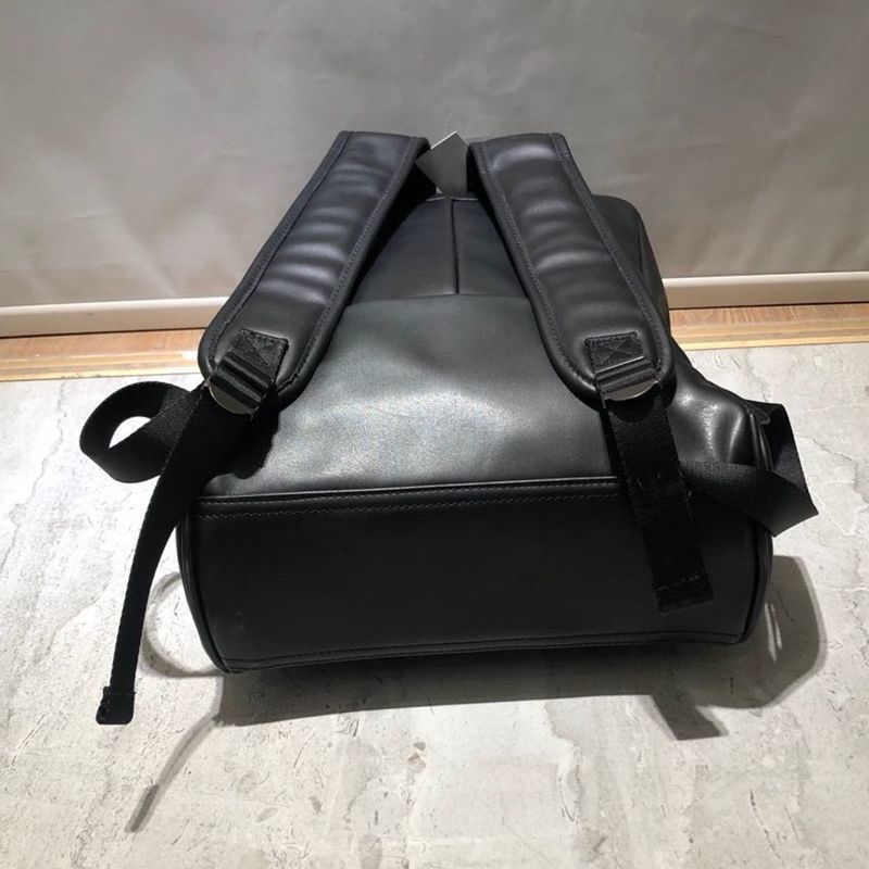 Chrome Hearts genuine leather rhinestone horseshoe backpack