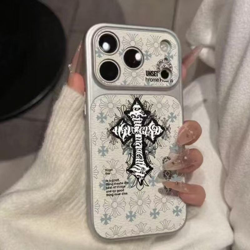 Chrome Hearts Painted Design iPhone Case