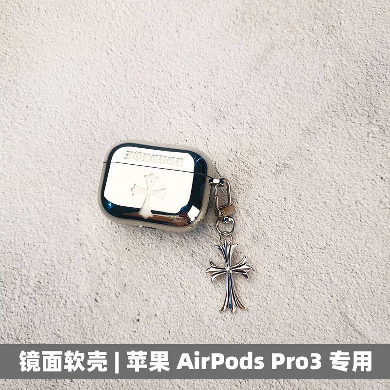 Chrome Hearts-Style Wireless Bluetooth Earphone Case