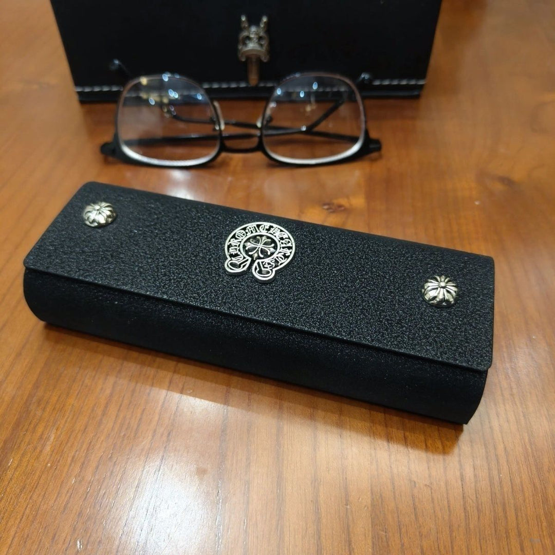 Chrome Hearts Handcrafted Glasses Case for Daily Storage