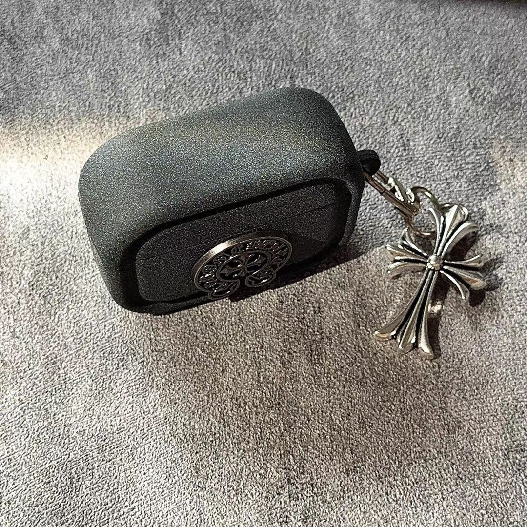 Chrome Hearts Cross Case for Apple Bluetooth Earphones