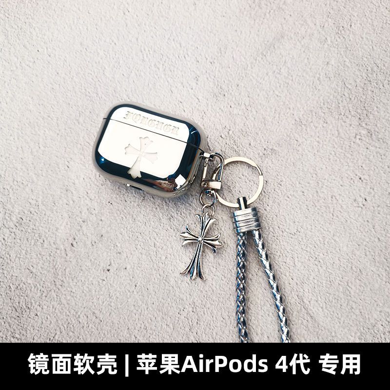 Chrome Hearts-Style Wireless Bluetooth Earphone Case