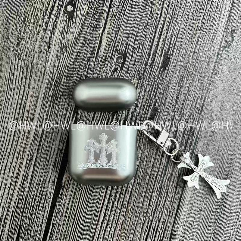 Chrome Hearts Pattern Apple Earphone Protective Case