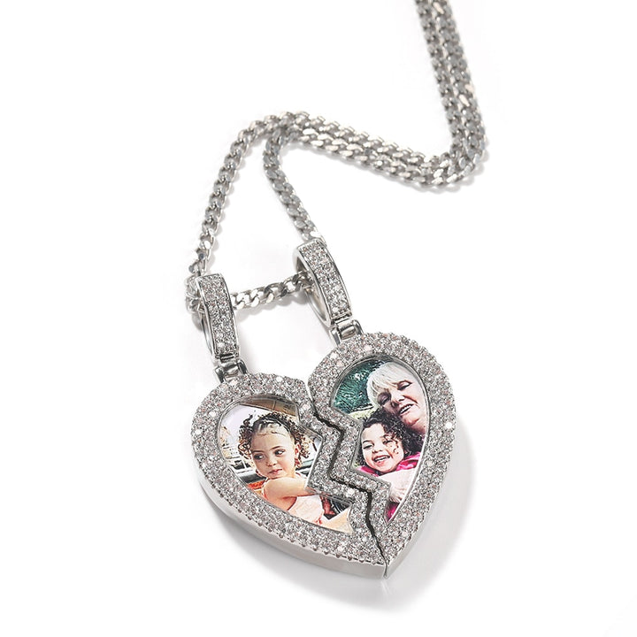 memory necklace with photo