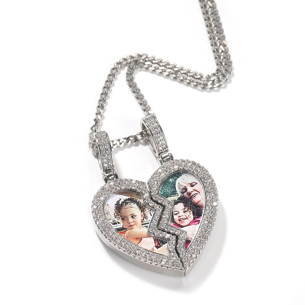 broken heart charm