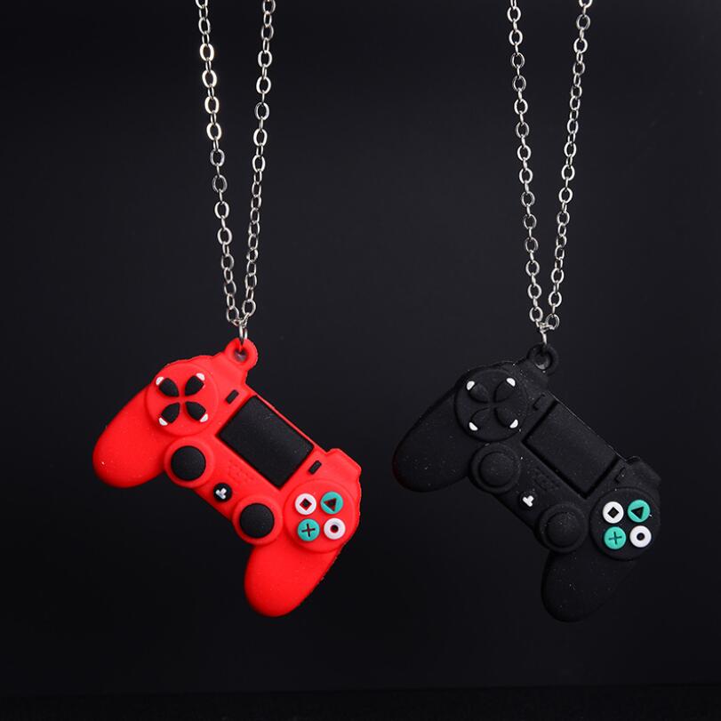 Retro Hip Hop Game Controller Handle Necklaces gamepad Necklaces for Women Men Kids best Gift