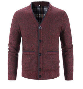 New Sweaters Coats Men Winter Thicker Knitted Cardigan Sweatercoats