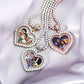 Heart-shaped Medallions Pendant 