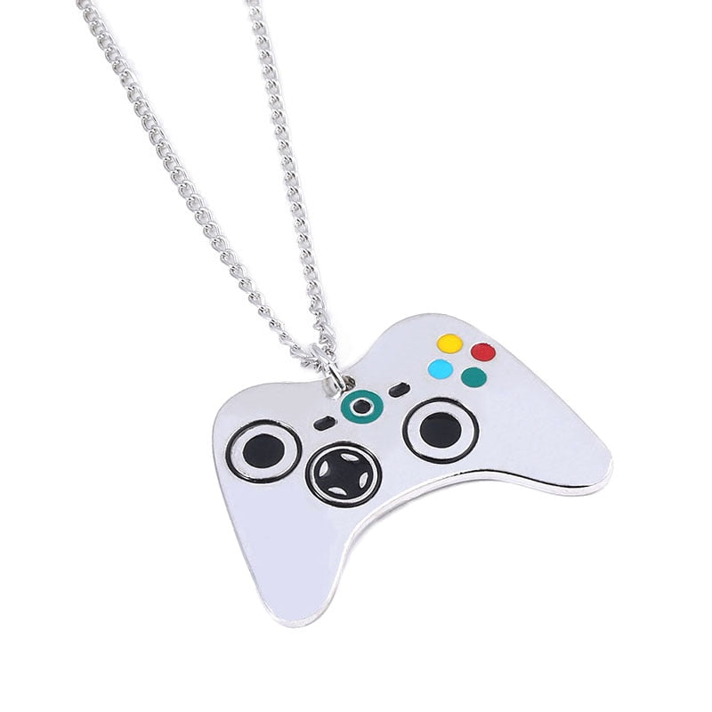 Punk Style Game Machine Handle Necklaces gamepad Necklaces Hip Hop Chain