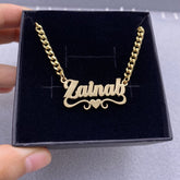 custom name necklace for men