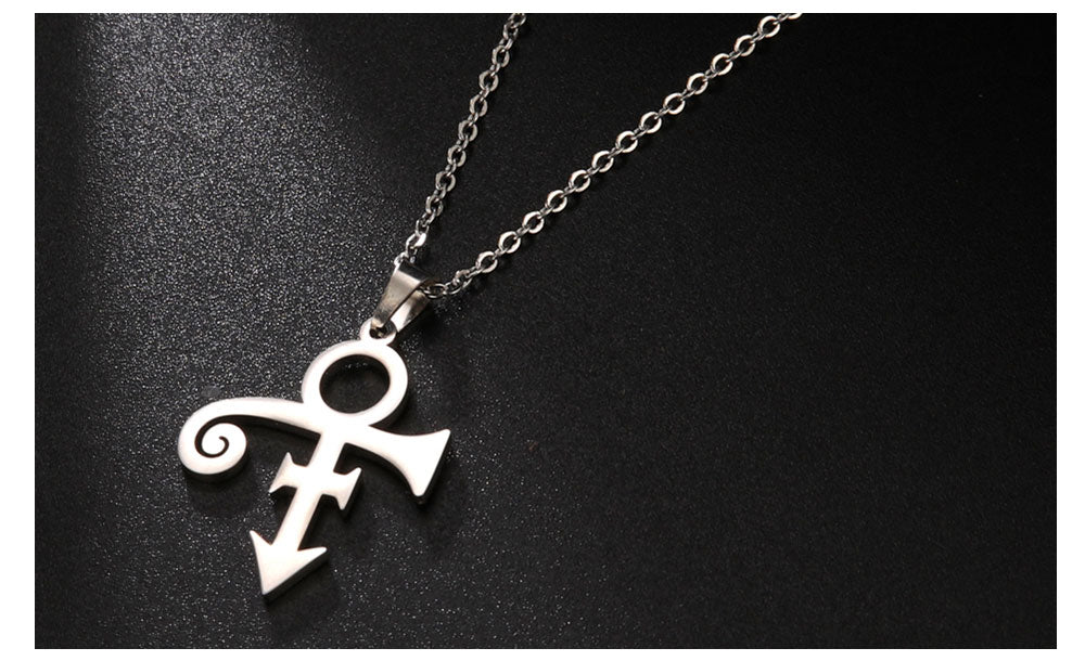 Guitar Memorial Love Symbol Pendant Necklace Le Petit Prince Necklaces