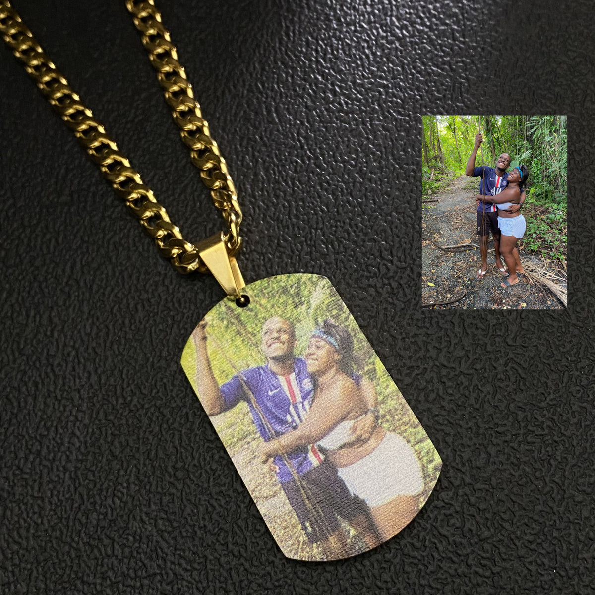 Custom Color Photo Necklaces Pendant With Picture Chain Necklace For Women Child Baby Jewelry