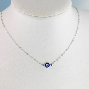 Türkische Evil Eye Choker-Halskette Lucky Blue Evil Eyes Clavicle Chain Halskette