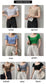 French Clavicle Square Collar Tops Women High Waist Croped Top Short Sleeve T-shirt Female