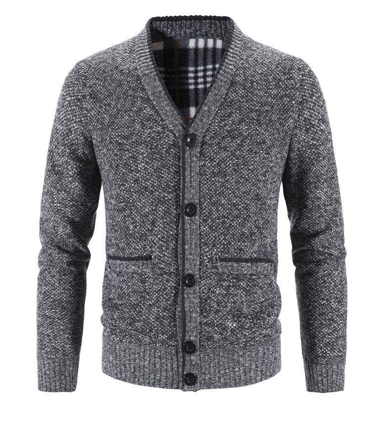 New Sweaters Coats Men Winter Thicker Knitted Cardigan Sweatercoats