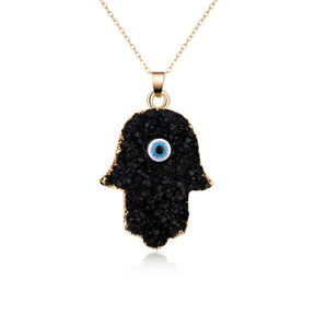 Türkische Evil Eye Choker-Halskette Lucky Blue Evil Eyes Clavicle Chain Halskette