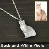 Personalized Photo Necklace,Pet Photo Necklace,Picture Necklace,  Memorial Gift