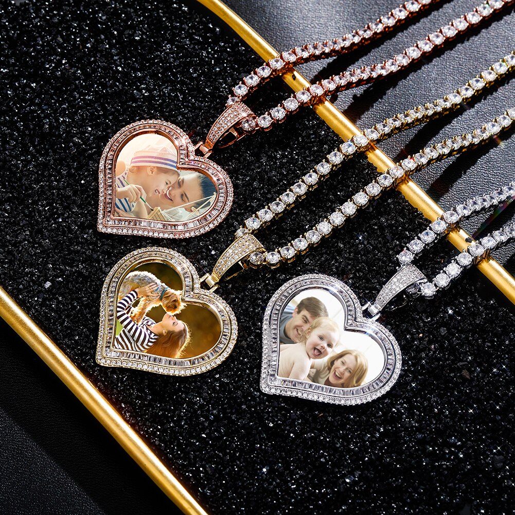 Heart-shaped Memory Necklace