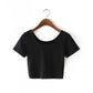 Punk Vintage Rhinestone Spider Goth Graphic T Shirt Women Y2k Style Crop Top O-neck Tshirt