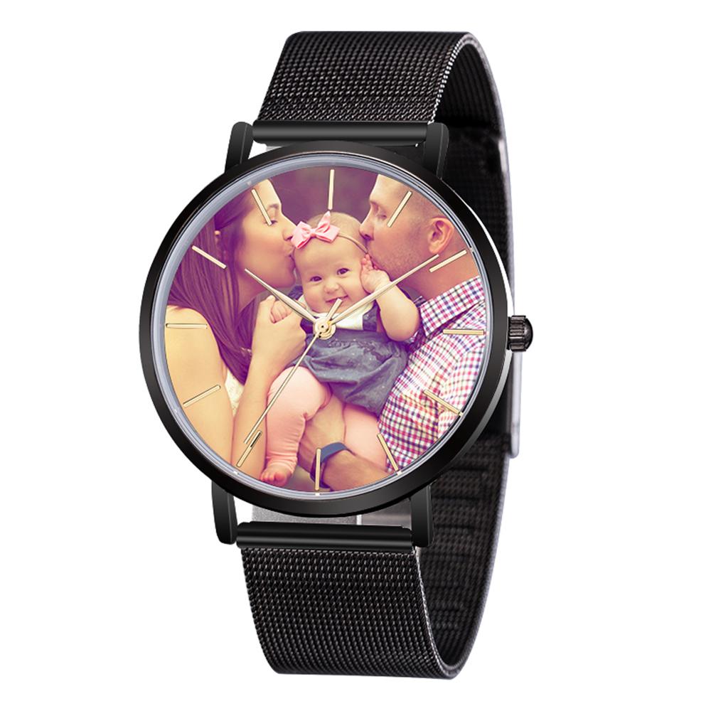 Personalized Photo Watch Custom Lover Photo Quartz Watches Printing Photos DIY Jewlery