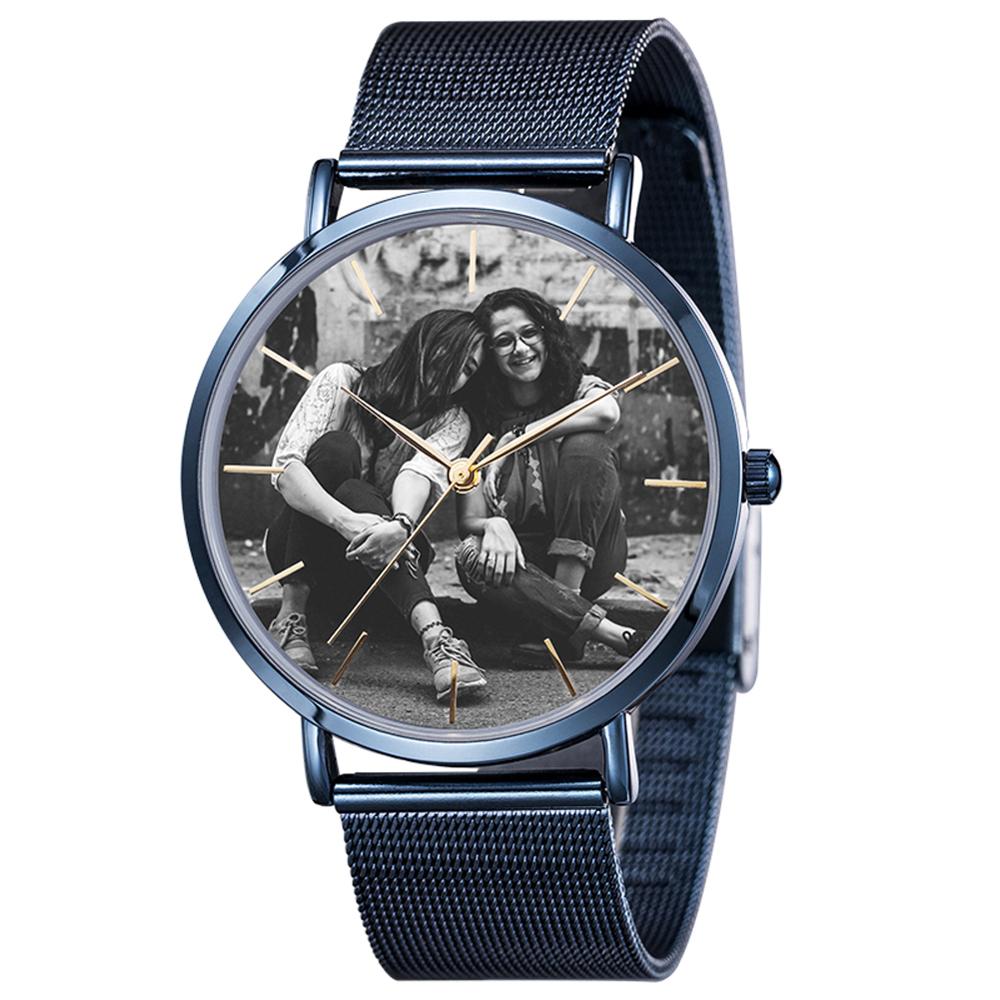 Personalized Photo Watch Custom Lover Photo Quartz Watches Printing Photos DIY Jewlery