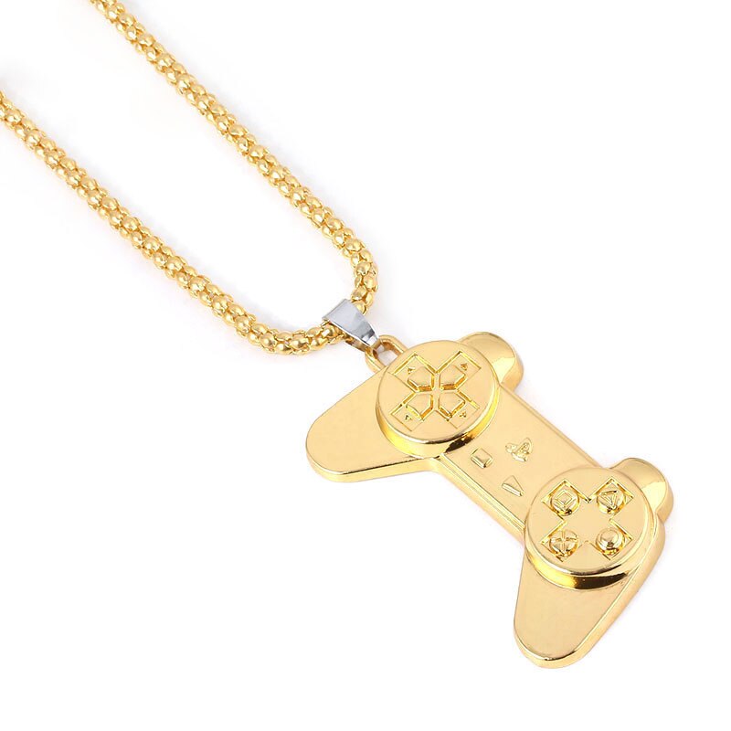 Punk Style Game Machine Handle Necklaces gamepad Necklaces Hip Hop Chain