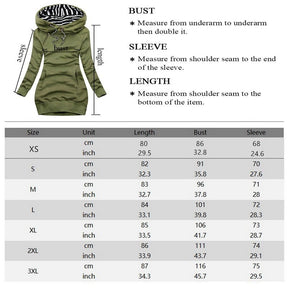 Autumn and Winter Women Dresses Long Sleeve Hoodie Dress for Women Pullover Hooded Dresses