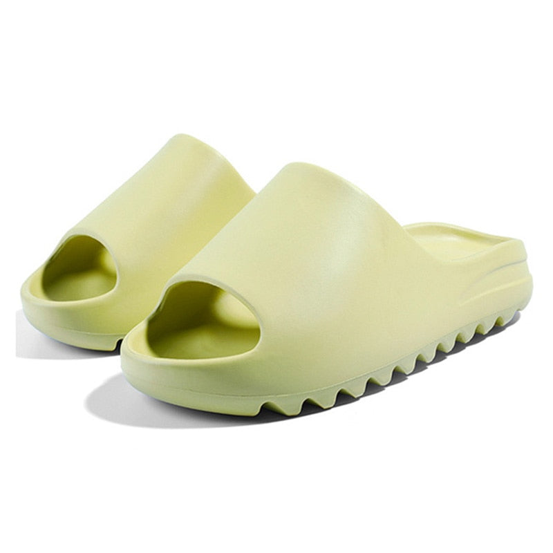 Women Men Sandals Casual Beach Shoes Soft Bottom Slides Thick Platform EVA Anti-Slip Slipper